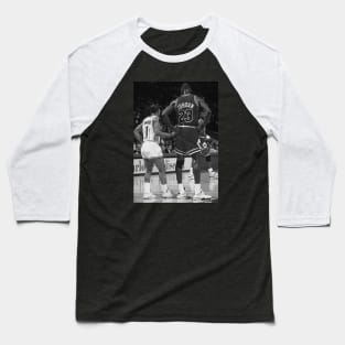 BASKETBALLART -JORDAN BLACK WHITE 7 Baseball T-Shirt